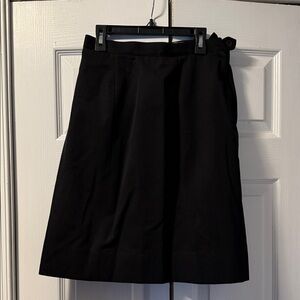 Classic Black A-Line Women's Skirt